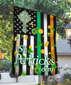 Irish American Flag St Patricks Day TTV506F