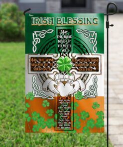 Irish Blessing Home Flag
