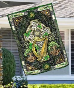 irish celtic cross erin go bragh flag thh3158f 4924