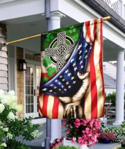 Irish Celtic Cross Flag