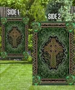irish celtic cross flag 4565