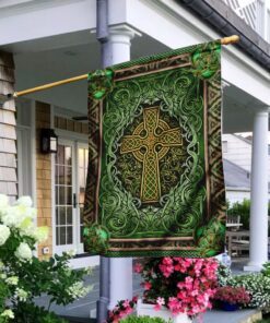 irish celtic cross flag 5804