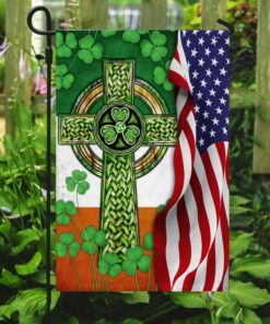 irish celtic cross flag ddh3128f 3080