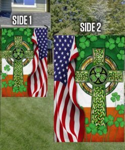 irish celtic cross flag ddh3128f 3803