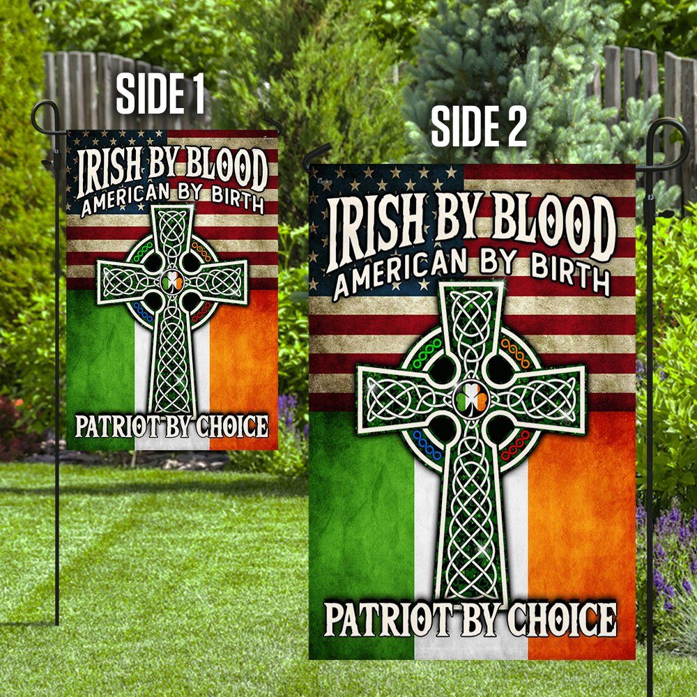 Irish Flag Irish By Blood American By Birth Patriot By Choice MLH1928F - Image 6