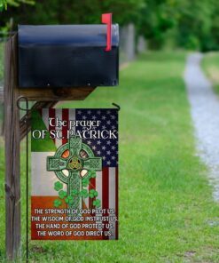 irish flag the prayer of st. patrick lha1974f 4149