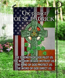 irish flag the prayer of st. patrick lha1974f 6615