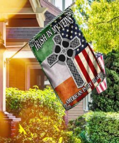 irish in my veins american in my heart flag 2049