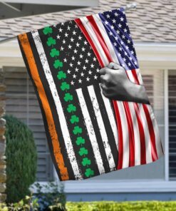 Irish Shamrock American Flag DHP3349F