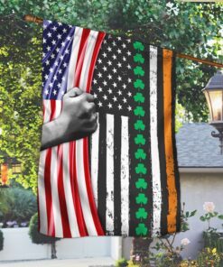 irish shamrock american flag dhp3349f 8159