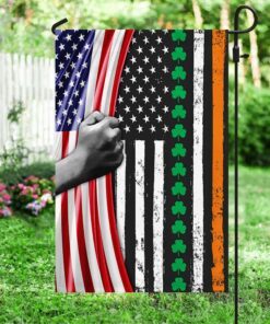 irish shamrock american flag dhp3349f 8608