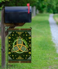 irish shamrock with celtic flag 4205