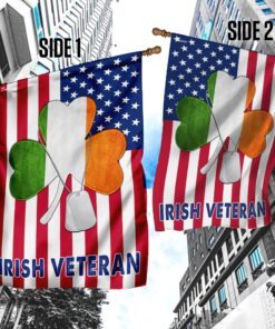 irish veteran american u.s. flag 2567