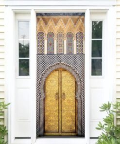 Islam Door Cover Islamic Mosque Door Cover TRV1567D