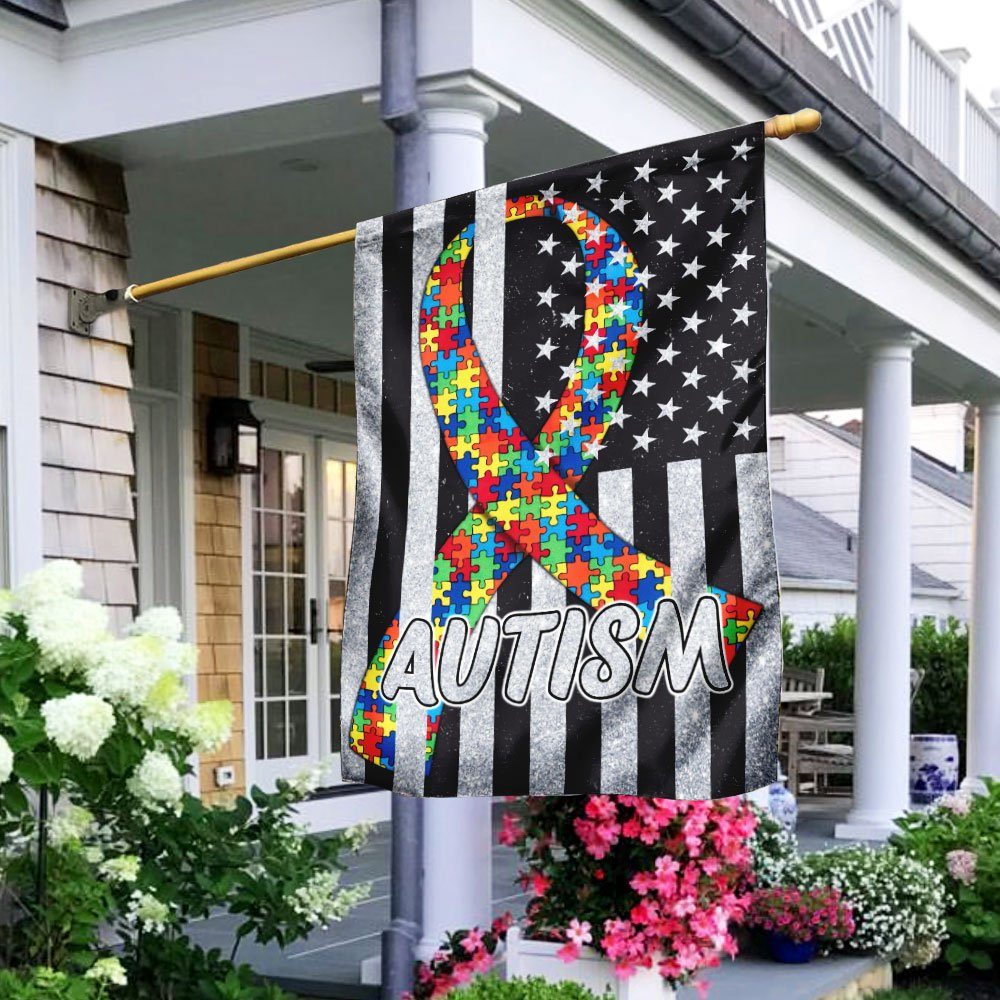 It's Ok To Be Different Autism Awareness Flag
