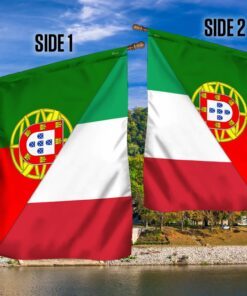 italian and portuguese flag mln926f 6464