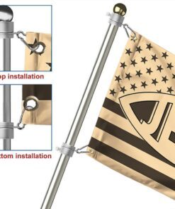 ixoye fish flag christian american grommet flag trl1895gf 7449