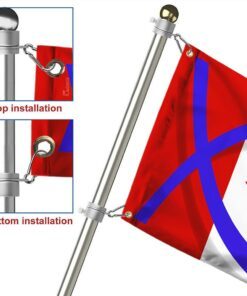 ixoye fish flag christian canadian grommet flag trl1860gf 5350