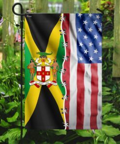 jamaica america flag 2696