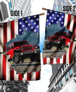 jeep american us flag 5137