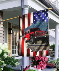 Jeep American US Flag