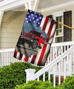 jeep american us flag 8445