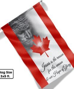 jesus, our hope of glory, canada canadian flag tpt523f 2754