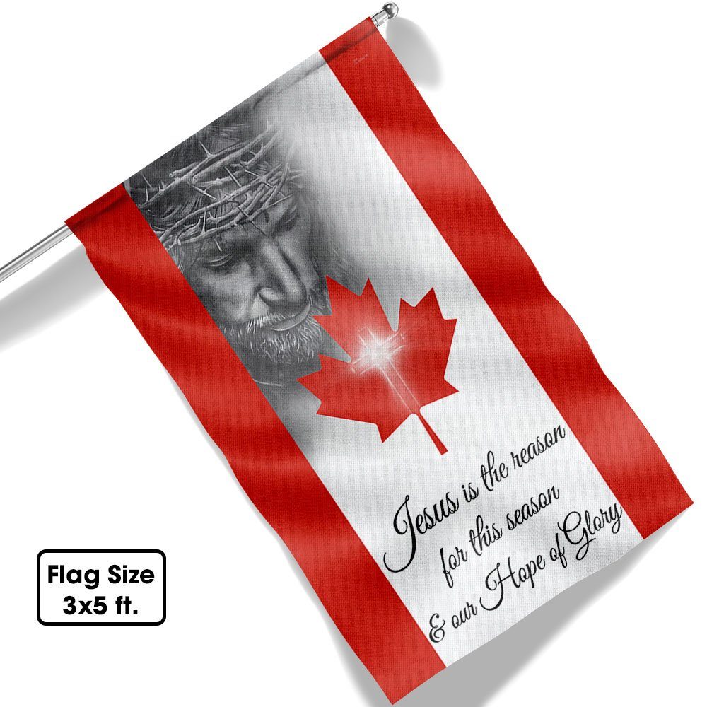 Jesus, Our Hope Of Glory, Canada Canadian Flag TPT523F - Image 6