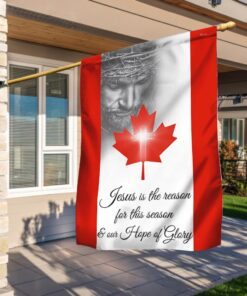 Jesus, Our Hope Of Glory, Canada Canadian Flag TPT523F