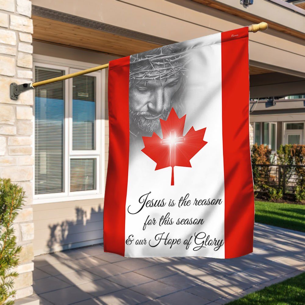 Jesus, Our Hope Of Glory, Canada Canadian Flag TPT523F