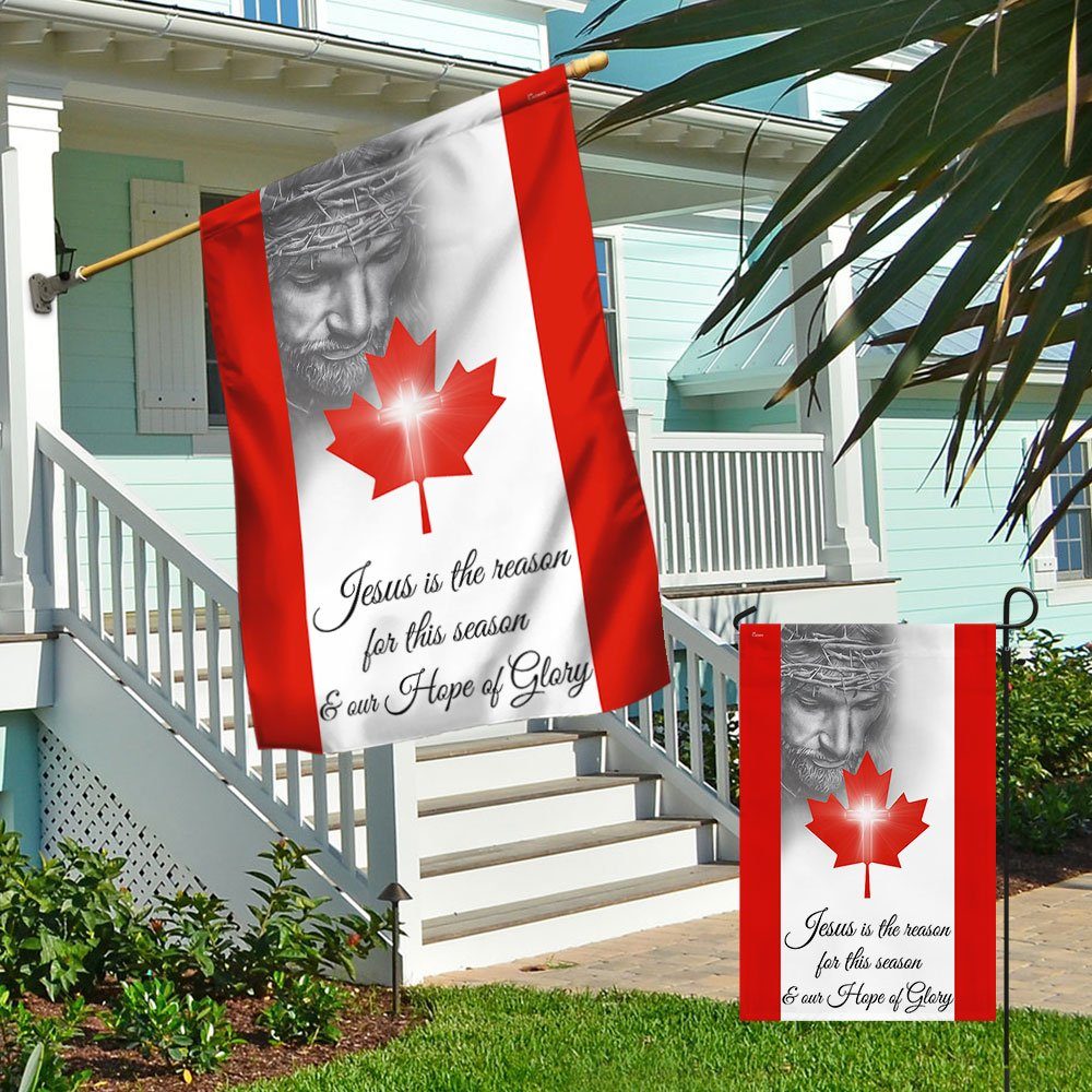 Jesus, Our Hope Of Glory, Canada Canadian Flag TPT523F - Image 4