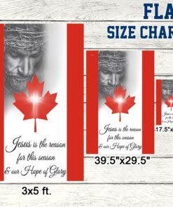 jesus, our hope of glory, canada canadian flag tpt523f 6003