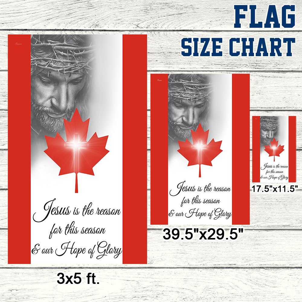 Jesus, Our Hope Of Glory, Canada Canadian Flag TPT523F - Image 7
