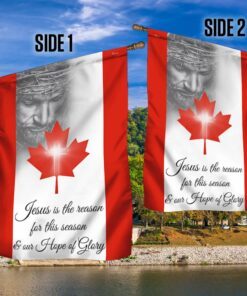 jesus, our hope of glory, canada canadian flag tpt523f 7593