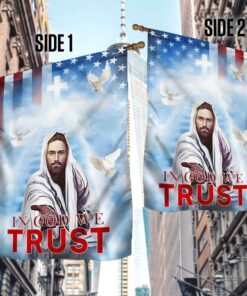 jesus american flag in god we trust ttv502f 7678