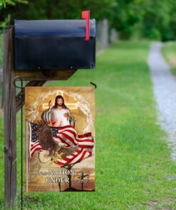 jesus and eagle flagwix™ one nation under god jesus flag 4490