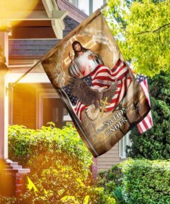 jesus and eagle flagwix™ one nation under god jesus flag 5444