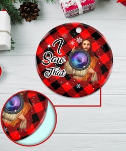 jesus camera christmas ornament i saw that bnn546o 5992