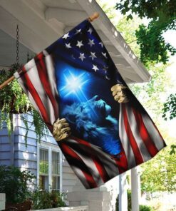 jesus christ american flag 5527