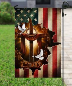 jesus christ cross flag 4485