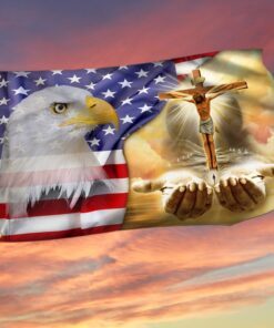 Jesus Christ Eagle Grommet Flag MLH2174GF