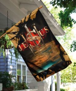 jesus christ flag 5075