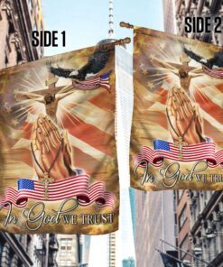 jesus christ flag in god we trust lha2021f 3695