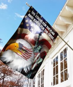 jesus christ united we stand flag 2054