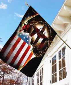 jesus christian american flag 1515