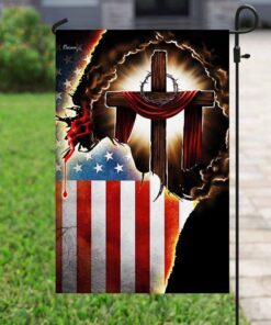 jesus christian american flag 6900