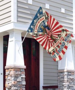jesus christian for god has not given us flag 4264