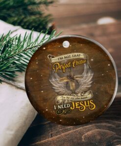 jesus christmas ornament i need jesus qnk569o 8315