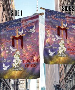 jesus cross flag the old rugged cross flag lha1718f 6510