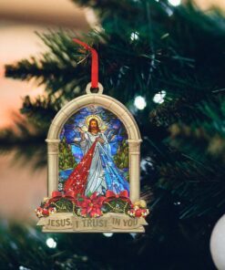 Jesus Custom- Shaped Ornament Christianity Church NTT1360O